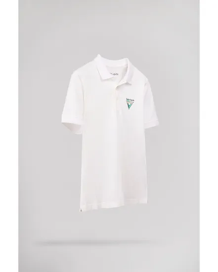 Polo Enfant P-LARY MC JR Blanc