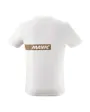 T-shirt manches courtes Unisexe CORPORATE STRIPE Blanc