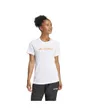 T-shirt Femme W MT LOG TECH T Blanc