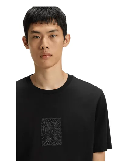 T-shirt col rond Homme DADSO Noir