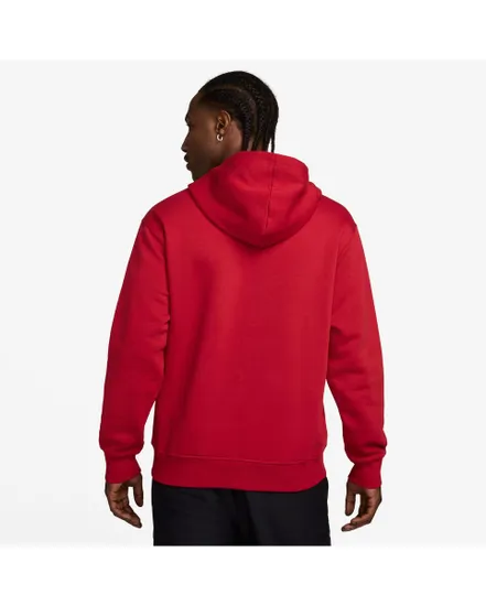 Sweat à capuche Homme M J BRKLN FLC PO Rouge