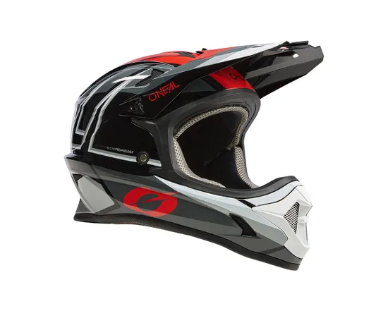 Casque intégral Enfant SONUS SPLIT Noir/Rouge/Gris