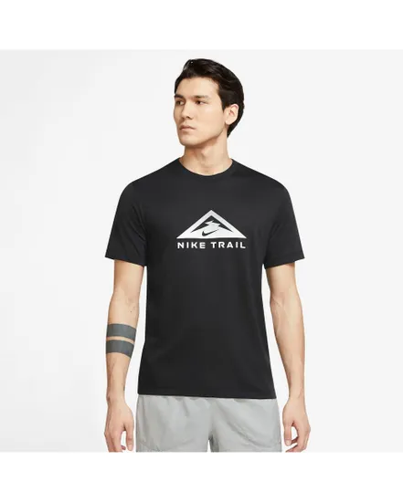 T-shirt manches courtes Homme U NK DF TEE DB TRAIL Noir