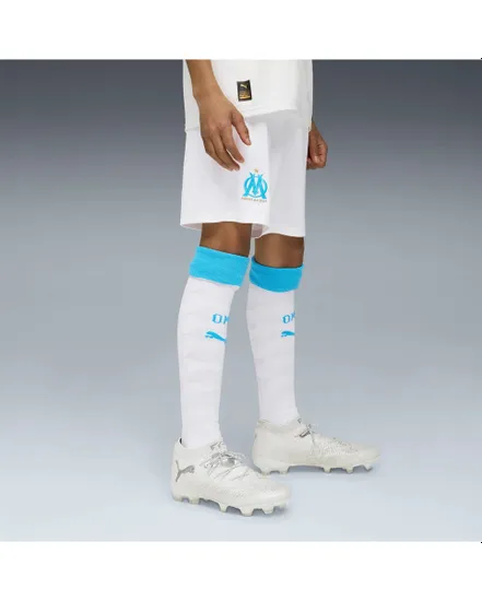 Short de football Enfant OM SHORTS REPLICA JR Blanc