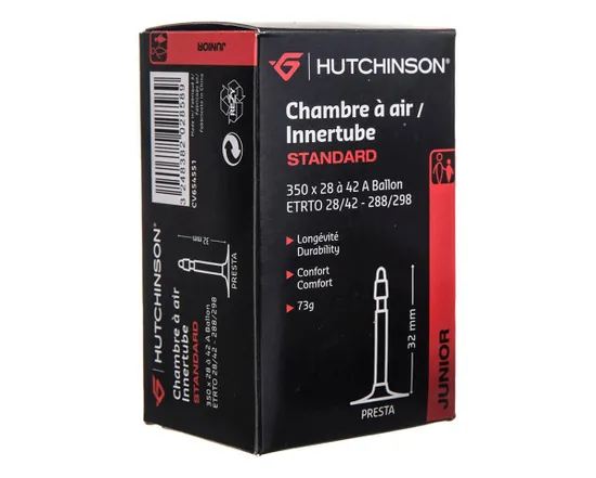 Chambre à air de vélo enfant STANDARD 350x28-42 À BALLON PRESTA