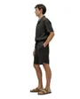 Short Homme Lyocell Linen Textured Shorts Set