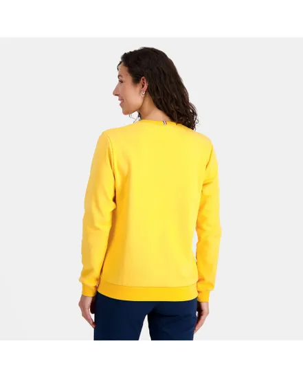 Sweat Femme ESS CREW N1 W Jaune