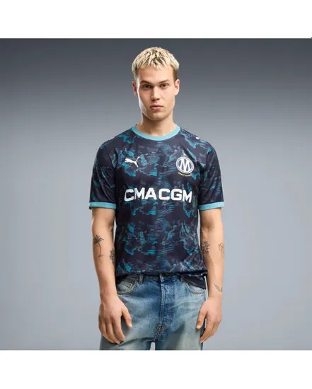 Maillot de football Homme OM AWAY JERSEY REPLICA Bleu
