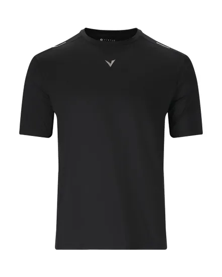 T-shirt Homme WALTON M S/S PERFORMANCE TEE Noir