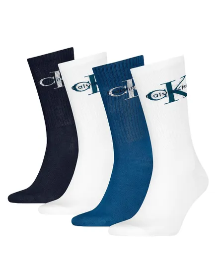 Chaussettes Homme Calvin Klein Monologo Lot 4