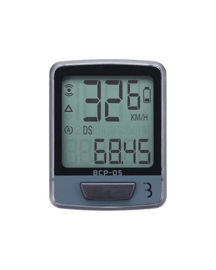 Compteur de vélo DASHBOARD 7 Noir/Argent