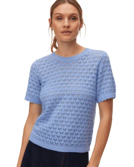 Haut Femme VMJAQUELINE SS O-NECK TOP BOO