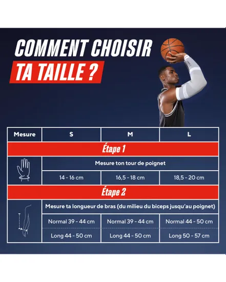 Manchons de compression bras Unisexe PERFORMANCE ARMSLEEVES Noir