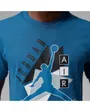 T-shirt Homme M J BRAND GFX SS CREW3 Bleu