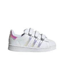 chaussures mode enfant SUPERSTAR CF I Blanc