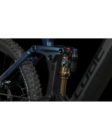 VTT électrique tout suspendu Unisexe STEREO HYBRID 160 HPC SLT 750 27.5 Bleu