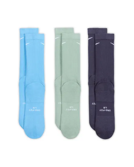 Lot de 3 chaussettes Homme U NK ED ELVD CRW 3P - 144 Multicolore
