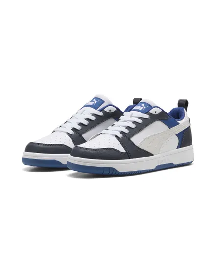 Chaussures Enfant PUMA REBOUND V6 LO J Blanc