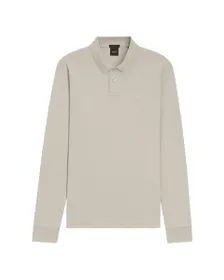 Polo manches longues Homme PASSERBY Gris Clair