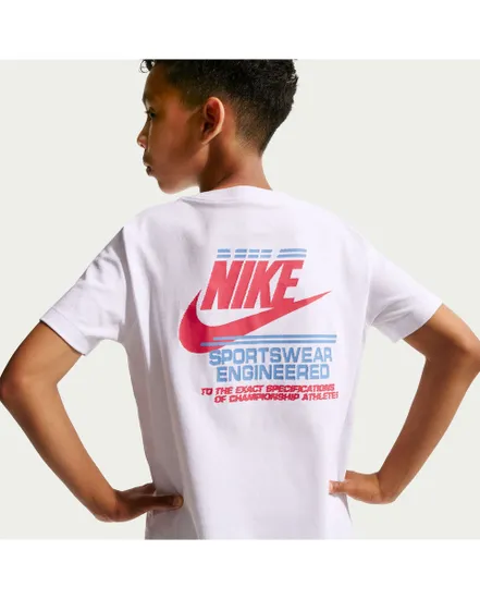 T-shirt Garçon K NSW TEE BREAD Blanc