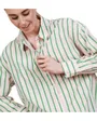 Chemise Femme PCJAVIA LS Stripe Shirt WVN