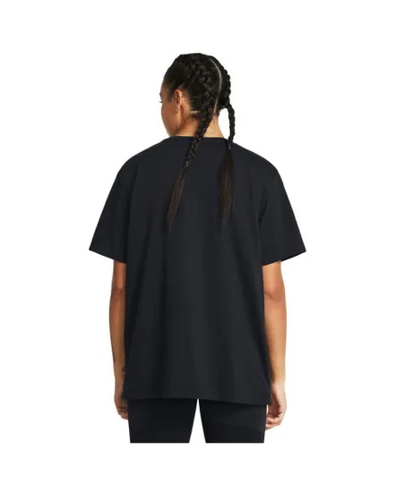 T-Shirt MC Femme CAMPUS OVERSIZE SS Noir