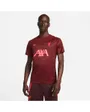 T-shirt manches courtes Homme LFC M NK DF TOP SS PM Rouge