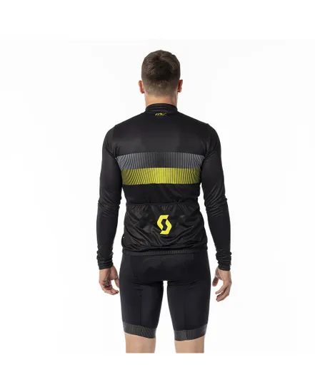 Maillot manches longues Homme RC TEAM 10 Noir/Jaune