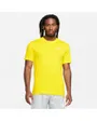 T-shirt manches courtes Homme M NSW CLUB TEE Jaune