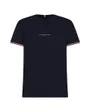 T-shirt col rond Homme TOMMY LOGO TIPPED TEE Bleu Marine