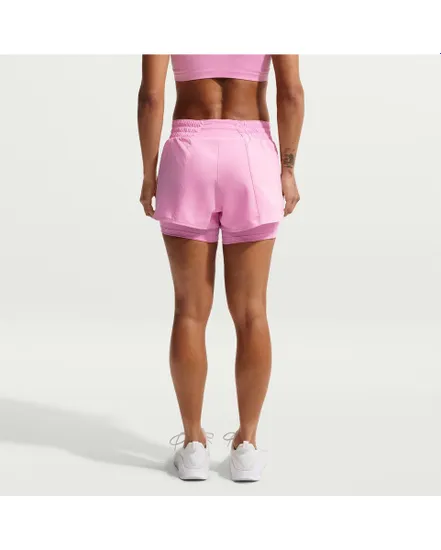 Short Femme W NK ONE DF MR 3IN 2N1 SHORT Rose