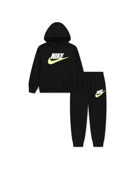 Ensemble de survetement Jeune enfant NKN CLUB CHENILLE PO HOODY/ JO Noir