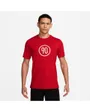 T-shirt de football Homme M NK TEE TOTAL 90 2 Rouge