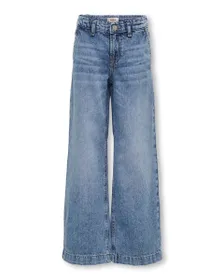 Jean à jambe large Enfant KOGCOMET WIDE LEG DNM MAT085 NOOS Bleu