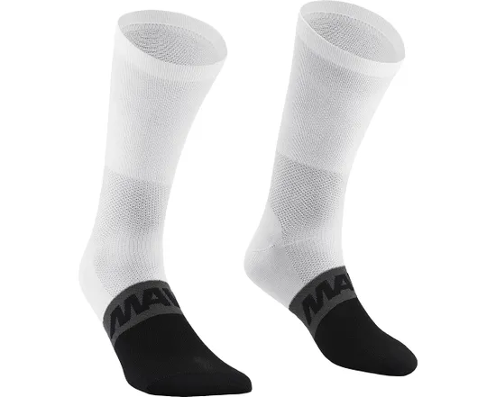 Chaussettes Unisexe AKSIUM HIGH Blanc/Noir