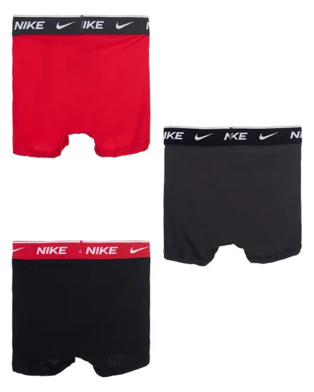 Lot de 3 boxers Enfant ESSENTIAL COTTON 3PK BOXER BRIEF Rouge