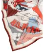 Foulard Homme Flag Floral Silk