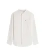 Chemise Homme Pin Stripe Linen Mao