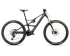 VTT électrique tout suspendu Unisexe RISE LT M10 630W Gris/Or