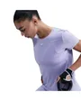T-shirt Femme W NK ONE CLASSIC DF SS TOP WT Violet