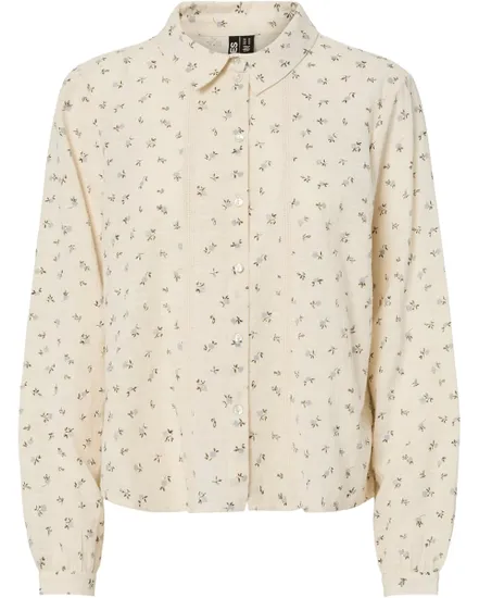Chemise Femme PCJOLLIE LS Shirt WVN