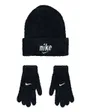 Ensemble bonnet et gants Enfant COZY BEANIE AND GLOVE SET Noir