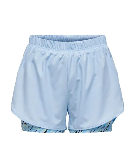 ONPANI AOP LOOSE TRAIN SHORTS