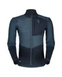 Veste polaire Homme EXPLORAIR ALPHA RAW Bleu Métal/Bleu