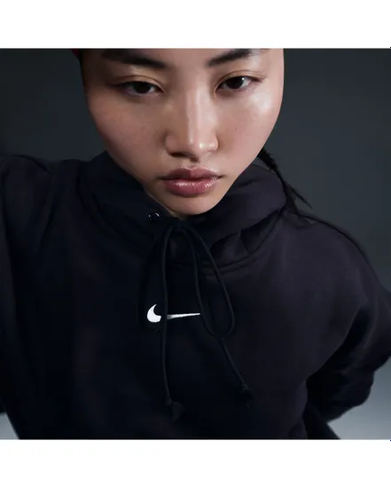 Sweat à capuche Femme W NSW PHNX FLC OS PO HOODIE Noir