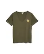 T-shirt Femme VMJATINKA S/S V-NECK TOP JRS BTQ Vert