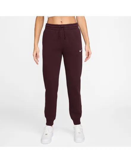 Pantalon de survetement Femme W NSW PHNX FLC MR PANT STD Bordeaux