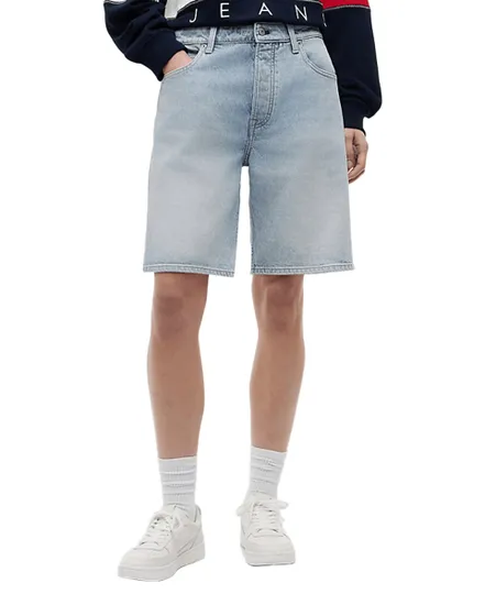 Short Bermuda Femme RLXD Denim Bleu
