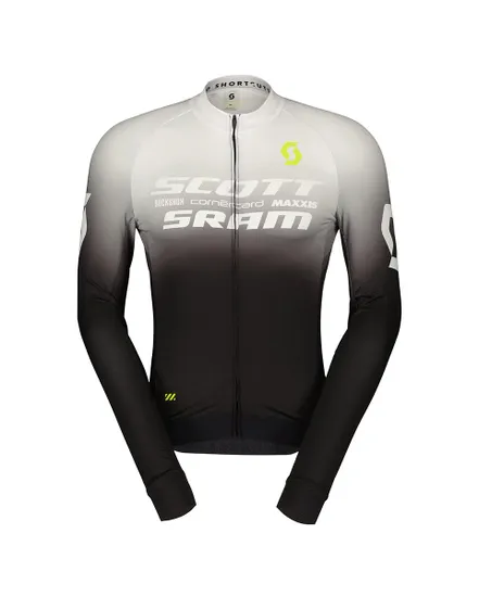 Maillot manches longues Homme RC SCOTT-SRAM PRO Noir/Blanc