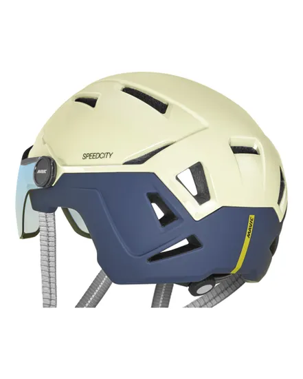 Casque urbain Unisexe SPEEDCITY Crème/Bleu